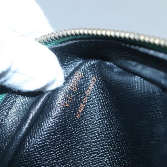 LOUIS VUITTON Epi Porte Documents Voyage Business Bag Green M54474 Auth - Picture 10 of 14